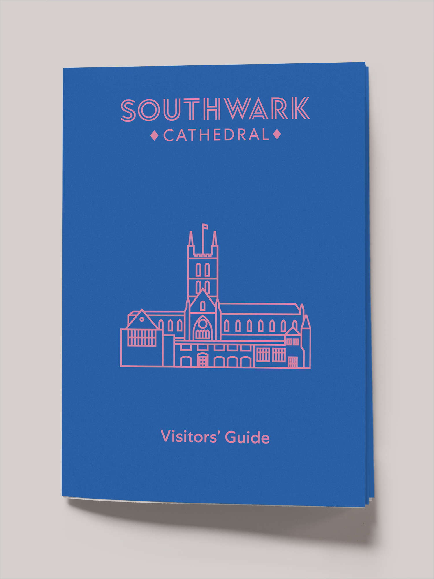 Visitors guide for Southwark Cathedral (front cover)